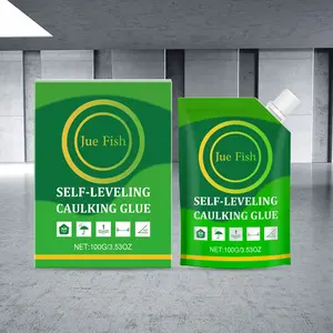 Jue Fish Multi-Purpose Floor Joint Repair Glue, Wear-Resistant, Seals Leaks and Cracks, Ideal for Flooring Repairs