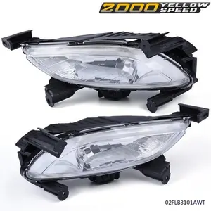 Fit For 2011-2013 Hyundai Sonata Front Bumper Fog Driving Lights Clear Lamp New
