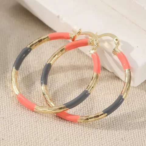 Women's Boho Style Minimalist Hoop Earrings, Fashion Retro Hoop Earrings for Party, Daily Decor, Trendy All-match Vintage Jewelry As Birthday Gift for Women & Girls, Versatile Earrings, Statement Earrings, Fashionable Earrings