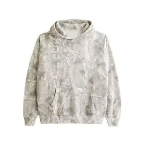 ELI Camouflage Hoodie - Hipster Unisex Oversized Hoodie - Women's Cotton Clothing - Streetwear -Men's & Women's