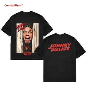 COMBATWEAR Johnny Walker Tee, Johnny Walker  UFC 327, MMA Graphic Tee, UFC MMA Shirt, Gym Wear, Gift for Fighters, Sports Apparel