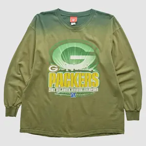 Green Bay Packers NFL 2002 T-Shirt - Green - XL