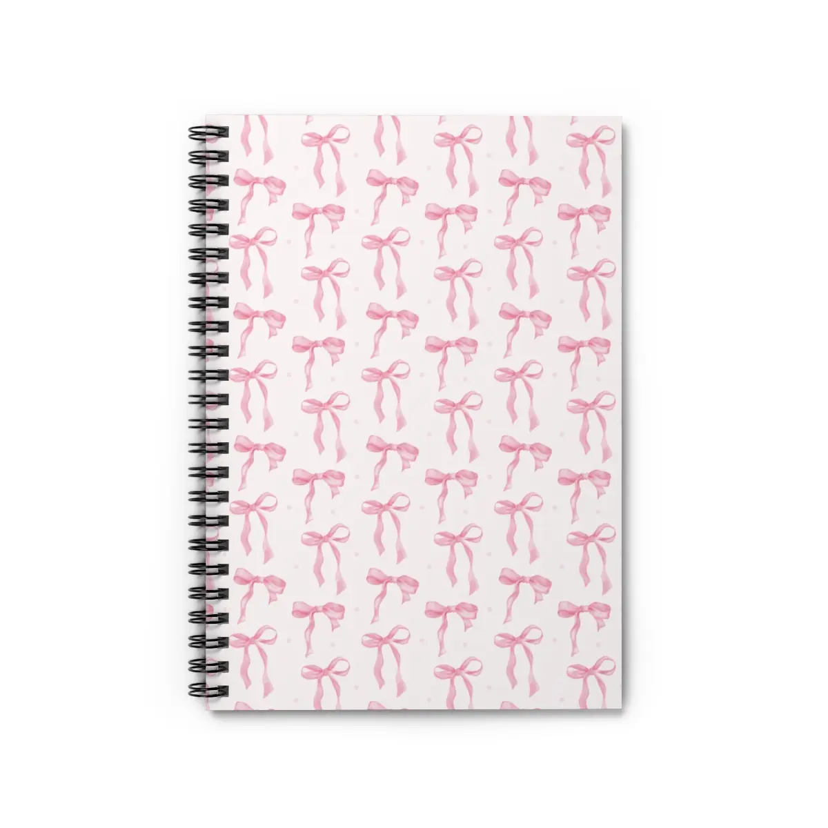 Coquette Pink Notebook with Bows - Cute, Aesthetic Journal for Note-Taking, Diary, or Bullet Journal