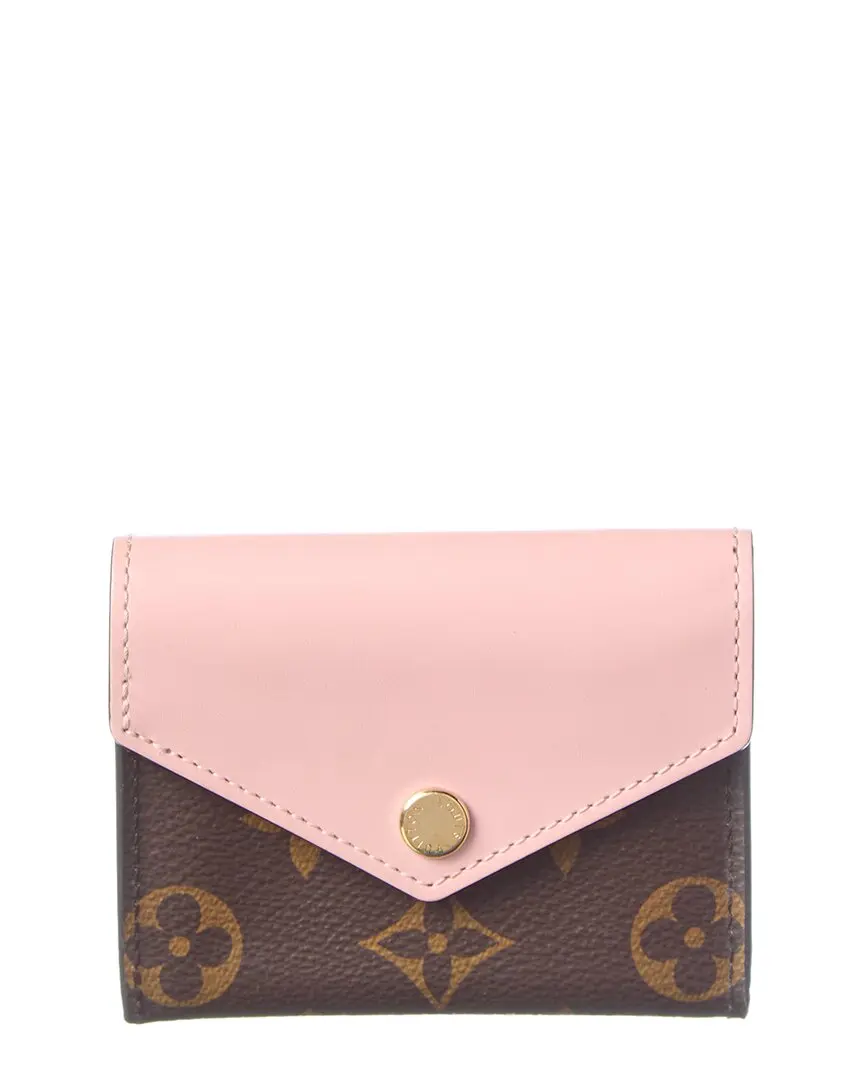 Louis Vuitton Brown Monogram Canvas Zoe Wallet (Authentic Pre-Loved)