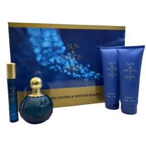 Sun Moon Stars 4 Piece Perfume GIft Set for Women by United Colors