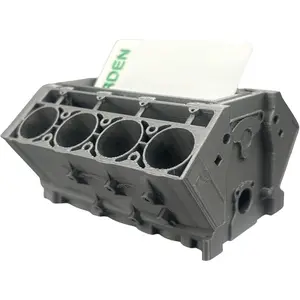 V8 Engine Block – Stand for Car Salesmen, Mechanics, Auto Enthusiasts – Automotive Decor, Mechanic Shop Accessories, Office Gifts for Men