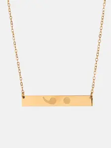 Semicolon Necklace