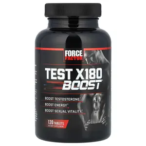 Force Factor Test X180 Boost®, 120 Tablets