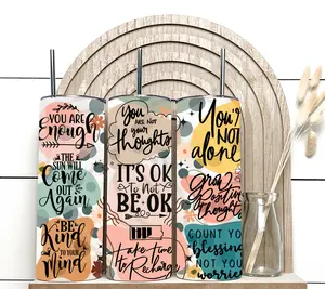 Its Ok To Not Be Ok Insulated 20 Oz Tumbler