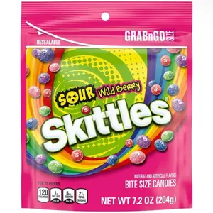 Sour Berry Mix Skittle Candy Limited Edition 3 Sizes