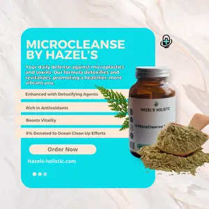 MicroCleanse by Hazel's - Your First Line of Defense against MicroPlastics Exposure - Blended vitamin Supplement