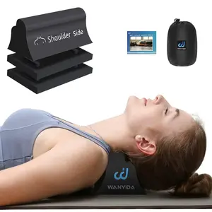 WANYIDA Neck and Shoulder Relaxer, Neck Stretcher Chiropractic Pillows for Pain Relief, Cervical Traction Device for Cervical Spine Alignment，Fsa HSA Eligible WANYIDA