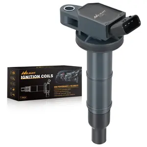 Nilight Ignition Coil C1330 5C1299 90919-02244 Fit for 2002 2003 2004 2005 2006 2007 2008 2009 2010 2011 2012 2013 2014 2015 Toyota 2003 04 2009 Camry RAV4 Corolla Highlander Matrix Solara Lexus Pontiac Scion automotive replacement
