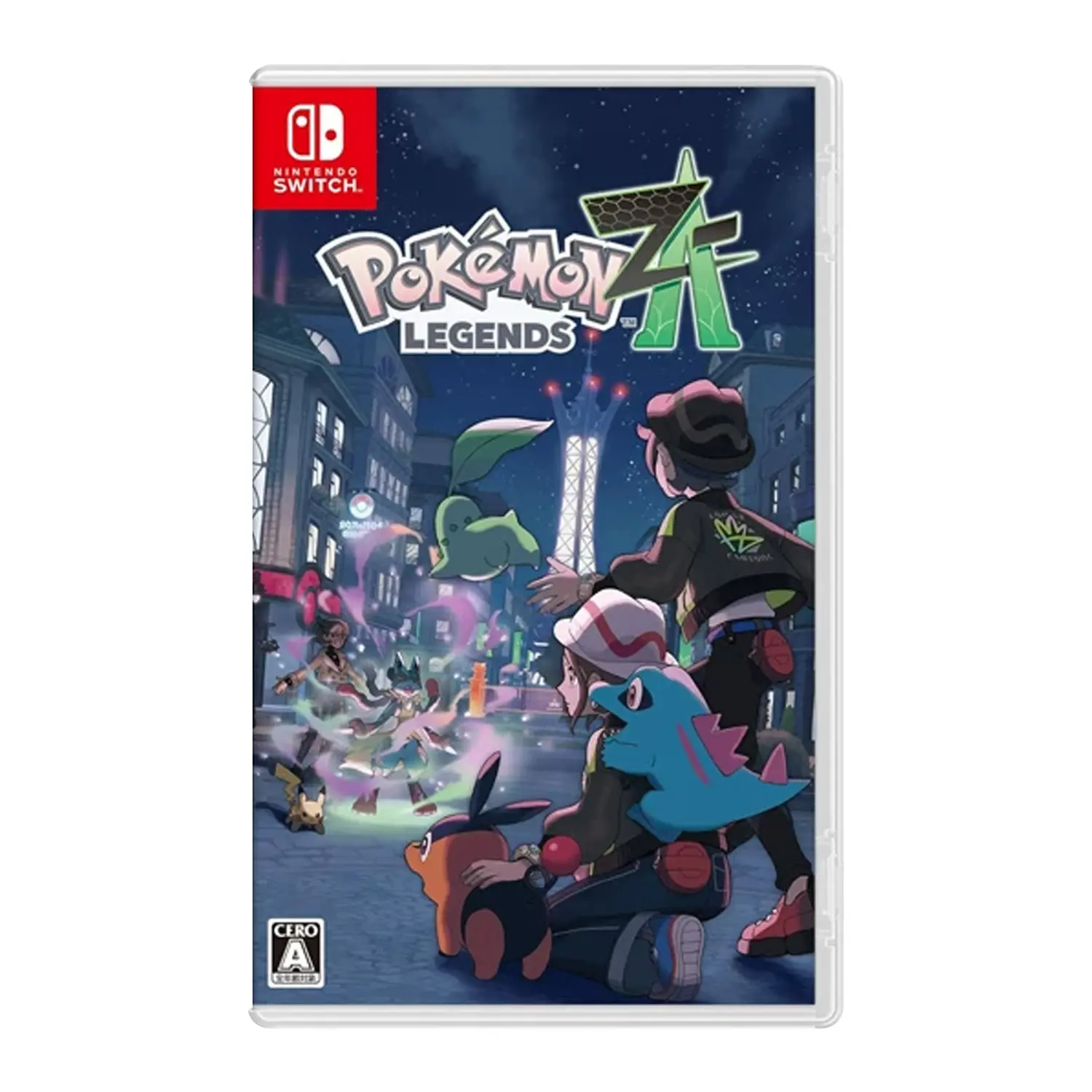 Nintendo Switch Adventure Video Game - Pokémon Legends: Z-A Japanese Version, Trainer-Focused Action Title with Online Play, Real-Time Battles