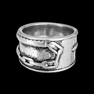 Stainless Steel Dungeons and Dragons Weapons Ring