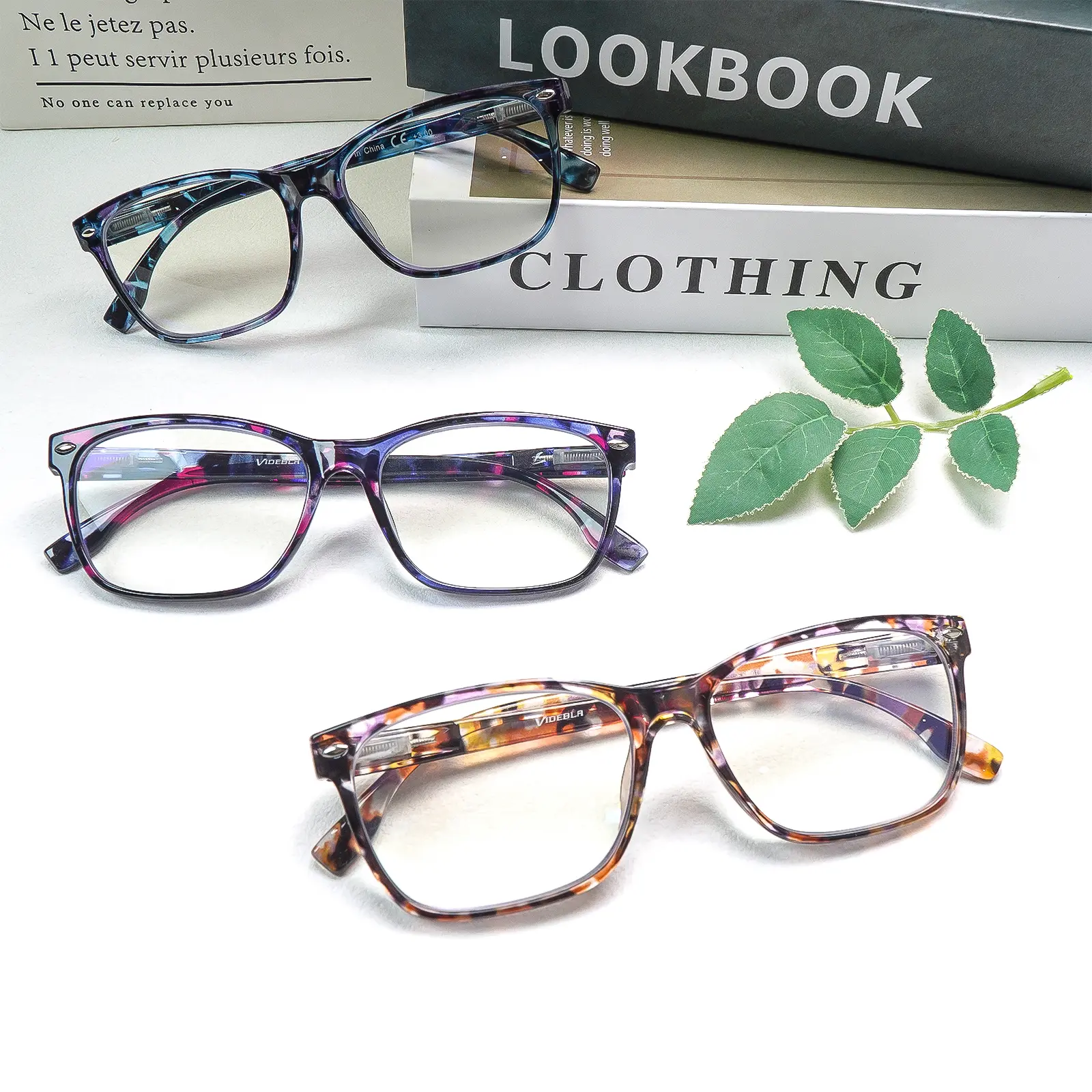 3-Pack stylish Progressive Multifocal Blue Light Blocking Reading Glasses for Men/Women Features adjustable vision levels,spring hinge design UV 400 protection and effectively blocks harmful blue light for comfort and durability.Perfect as a holiday gift.