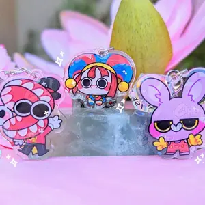 Digital Circus Inspired Acryclic Keychain ft Caine, Pomni, Jax, Gummi Goo, Kinger & Ragatha] TADC
