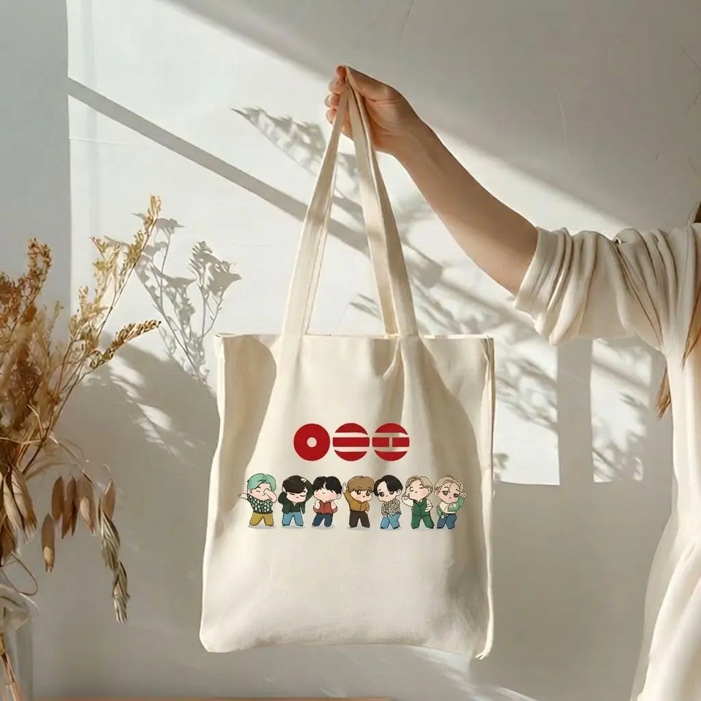 Bantan 7 Members Tote Bag, Comeback World Tour ToteBag, Korea Tote