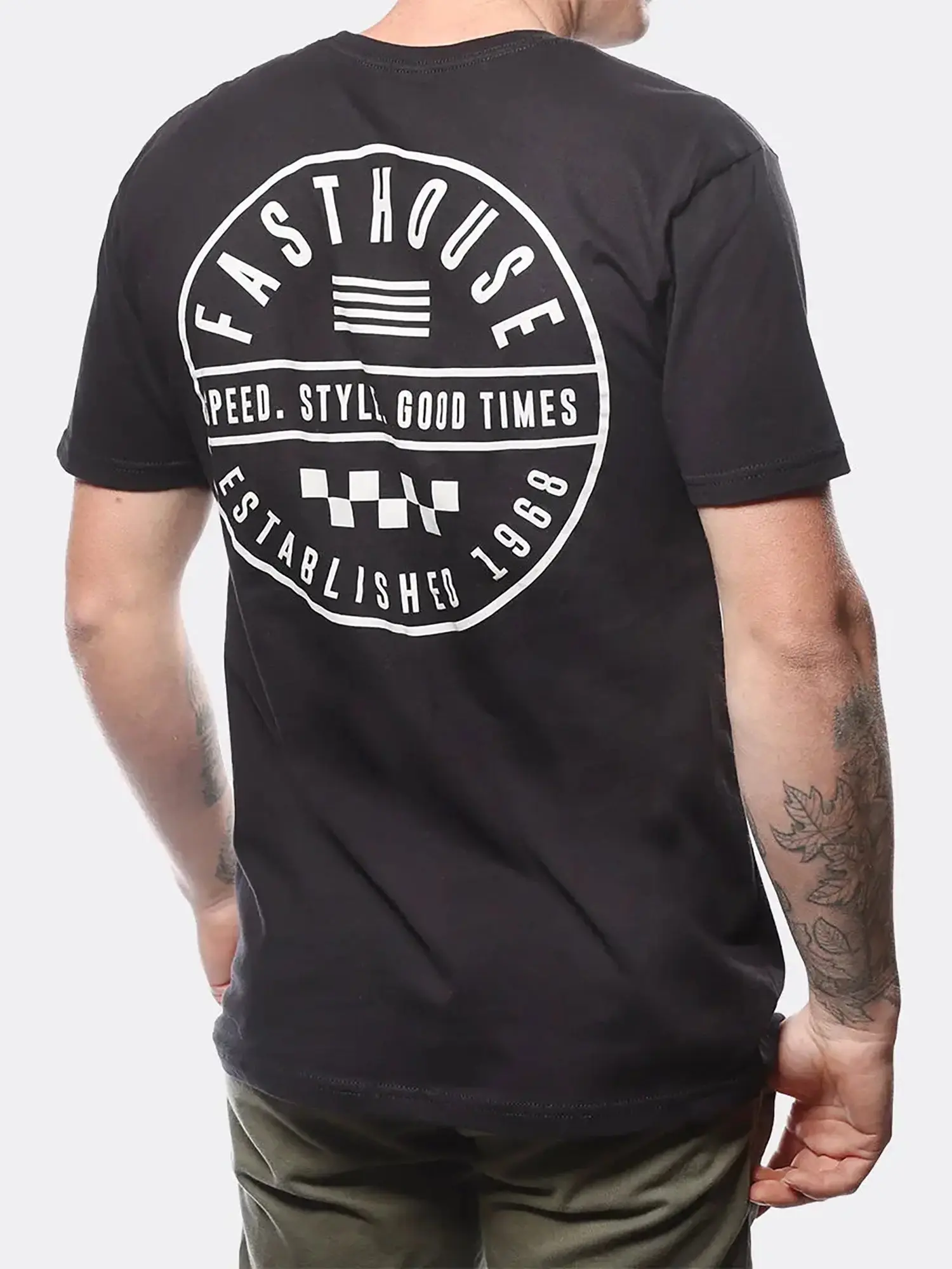 Fasthouse Men's Statement Graphic T-shirt - Black