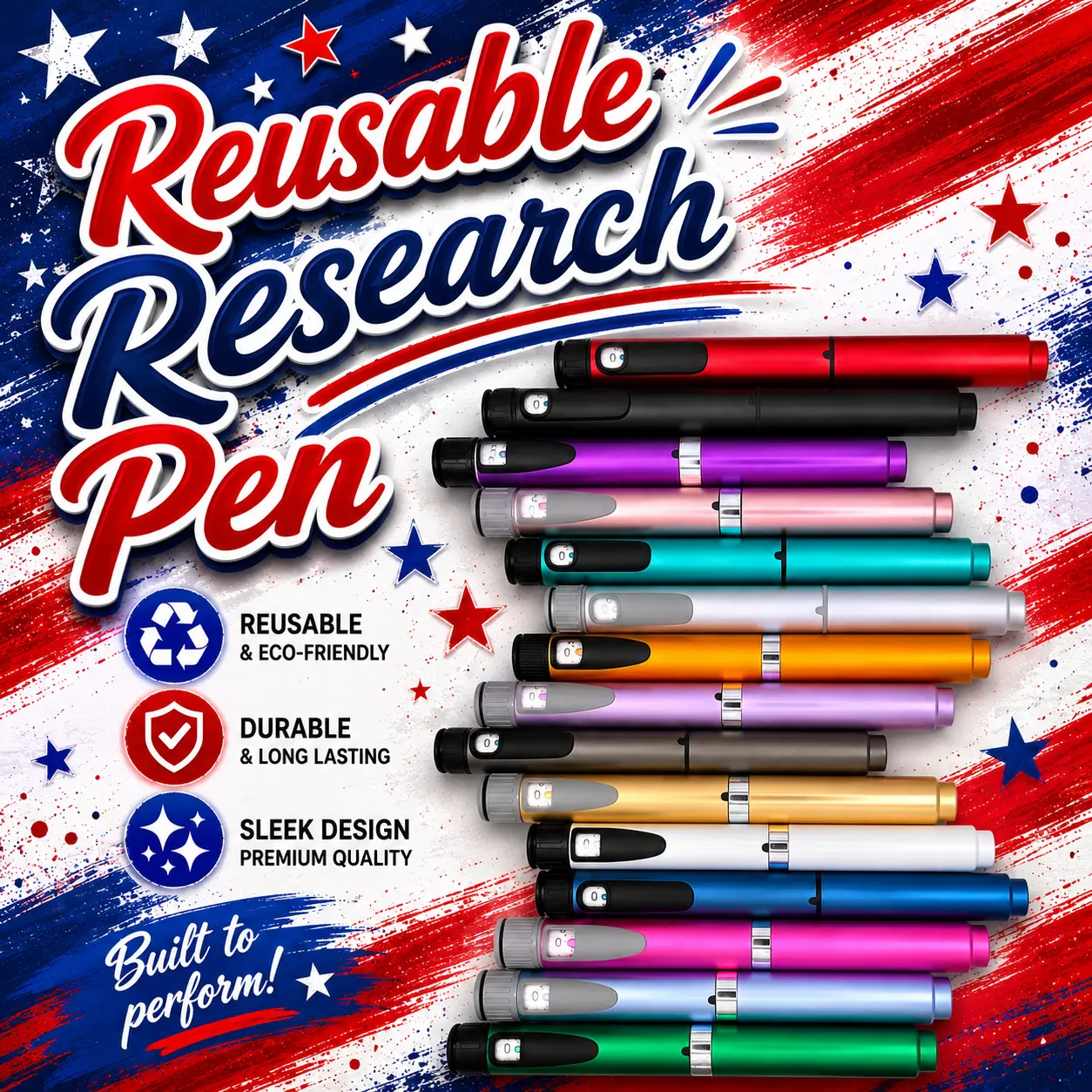 Reusable v2 Research Pen + Cartridge - 15 color choices! Reusable v2 Research Pen + Cartridge - 15 color choices!