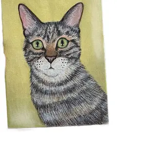 5x7 CUSTOM PET PORTRAIT CANVAS