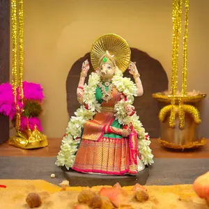 Cherished Varahi Amman Devi Doll | Cotton Filled Goddess Idol for Pooja, Navaratri, Housewarming | Sacred Gift for Home