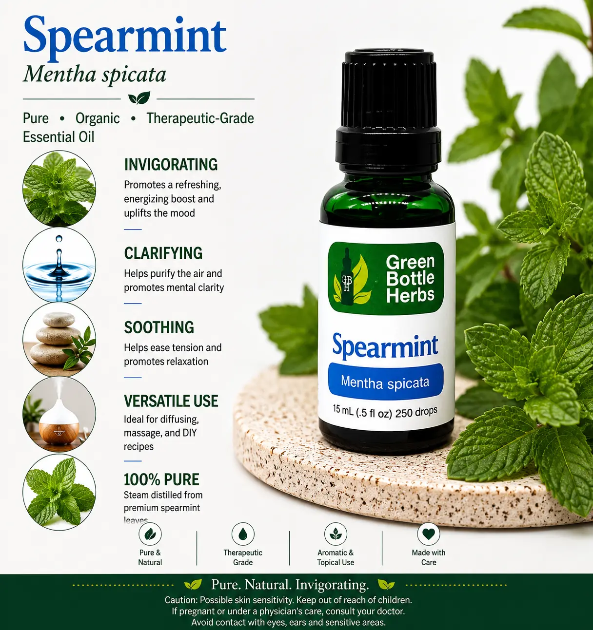 Spearmint Essential Oil Spearmint Essential Oil