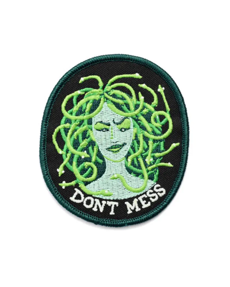 Don't Mess With Medusa Patch