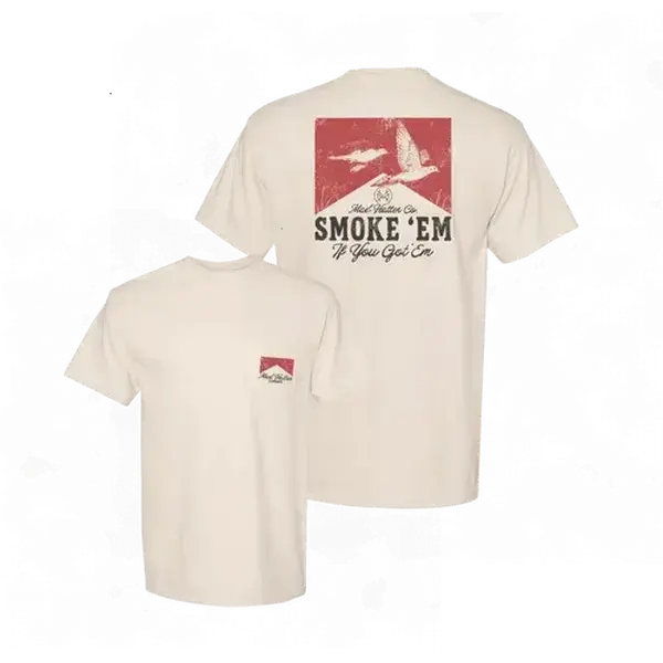 Smoke 'Em T-Shirt – Retro Automotive Racing Drag Strip Unisex Cotton Graphic Tee