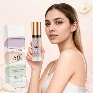 3-in-1 Facial Sunscreen & Makeup Primer - Sun Protection, Blemish Concealing, Oil Control, Pore Hiding, Skin Tone Brightening, UV Protection, Suitable for All Skin Types