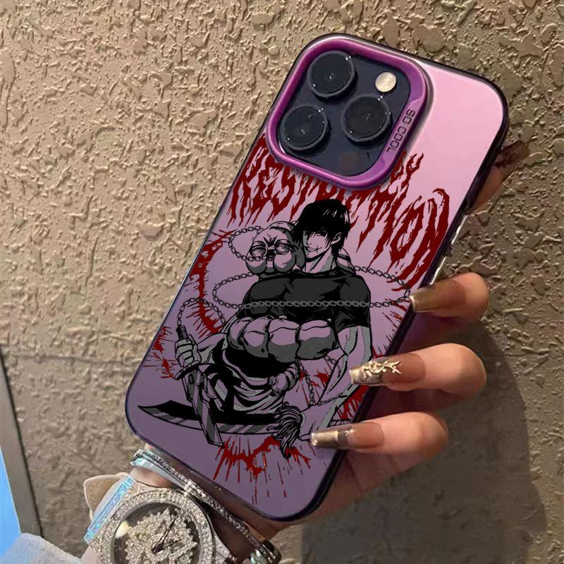 Mahoraga Toji Fushiguro Jujutsu Kaisen Coque For Apple iPhone 17 Air 16 14 15 13 11 Pro Max Plus 12 17 Pro Case Phone Cover