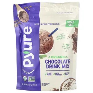 Pyure Organic Chocolate Drink Mix, 7.23 oz (205 g)