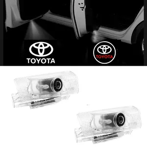 NANO Lens Car Door Logo Projector for TOYOTA Tundra/Camry/4 Runner/Venza/Avalon/Land Cruiser | Plug & Play Front Door Replacement, Ultra-Bright LED Ghost Light with Heat Dissipation,Fade-Resistant logo, Easy Install