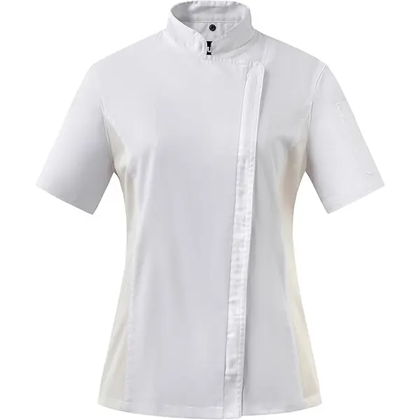 White Short Sleeve Single