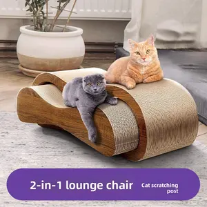 Multi-Level Cat Tree Tower with Scratching Board Corrugated Paper Design