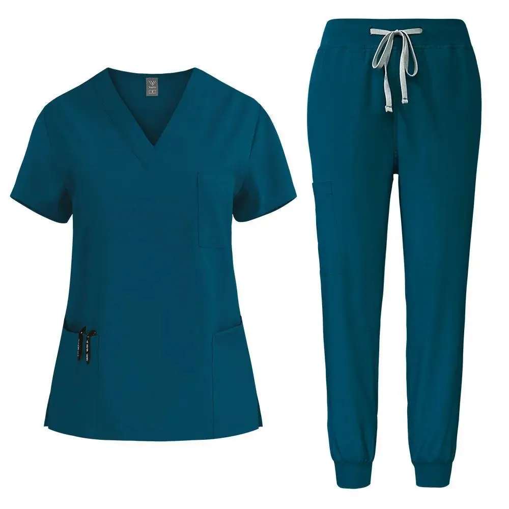 Nurse Uniform Woman Hospital Doctor Men's Sweatshirt Nursing Pants Unisex Workshop Uniforms Beauty SPA Work Clothes New