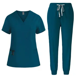 Nurse Uniform Woman Hospital Doctor Men's Sweatshirt Nursing Pants Unisex Workshop Uniforms Beauty SPA Work Clothes New