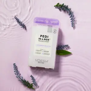VOESH Pedi in a Box Deluxe 4 Step  "Lavender"