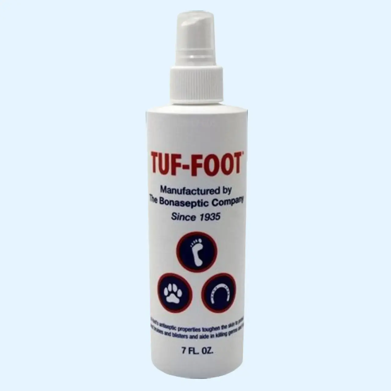Bonaseptic TUF-FOOT Liquid Foot, Hoof & Paw Protectant for Dogs (7 fl oz) - Soft Pad Aid, Crack Prevention, Heals Soreness, Pet Supplies