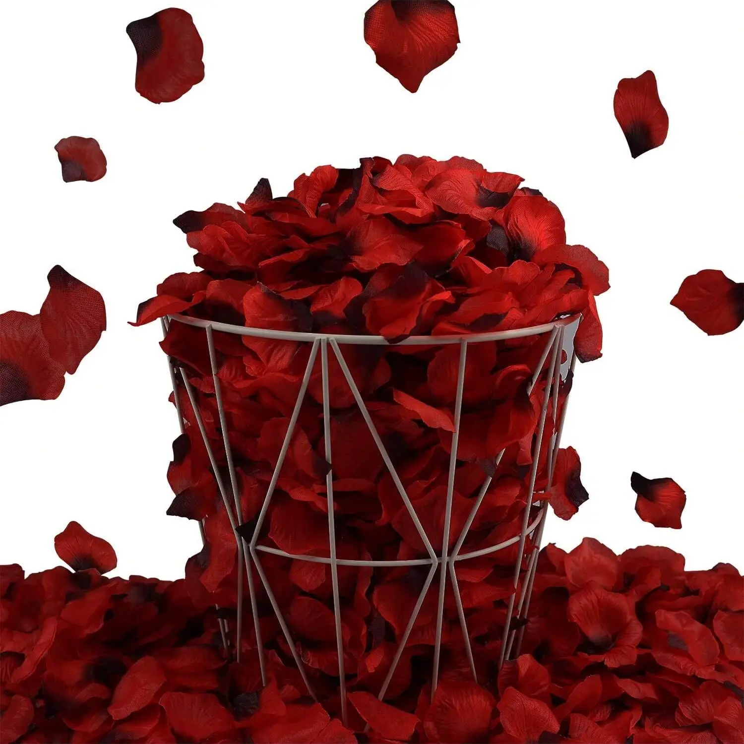 3000/5000pieces of real silk rose petals, suitable for Valentine's Day, romantic nights, weddings, proposals, anniversary decorations, home decoration, party return, Artificial Flower, Fake Flowers, Faux floral decor