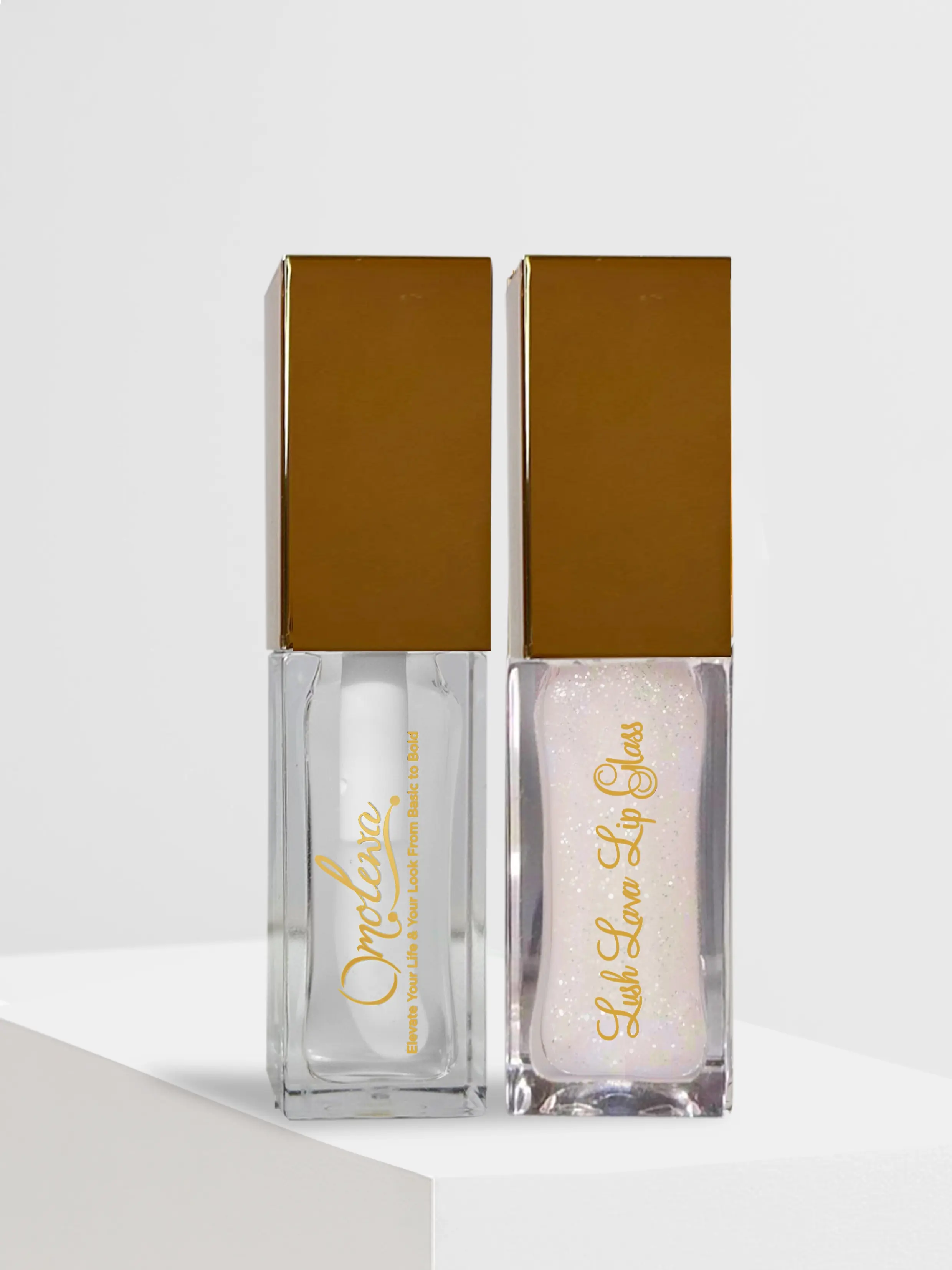 Lush Lava Lip Glass | High-Shine Smudge Proof Gloss – 2 Luxe Shades Available