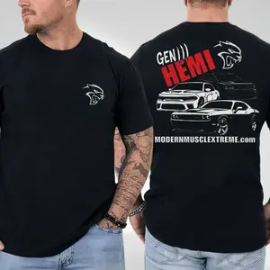 Gen III HEMI Mopar T-Shirt, Modern Muscle Car Performance Graphic Tee, Gift for Car Enthusiasts, Gift for Mopar Fans, Gift for Gearheads