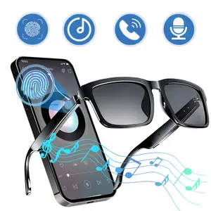 Wireless Headphone Smart Glasses Unisex,Built in Mic & Speakers, UV Protection, Waterproof, Wireless Music & Calls, Voice Control, Low Latency Audio, Multifunctional Audio Sunglasses