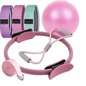 Non-Slip TPE Yoga & Pilates Set, Anti-Slip Grip Leisure & Outdoor Recreation Equipment for Yoga, Pilates