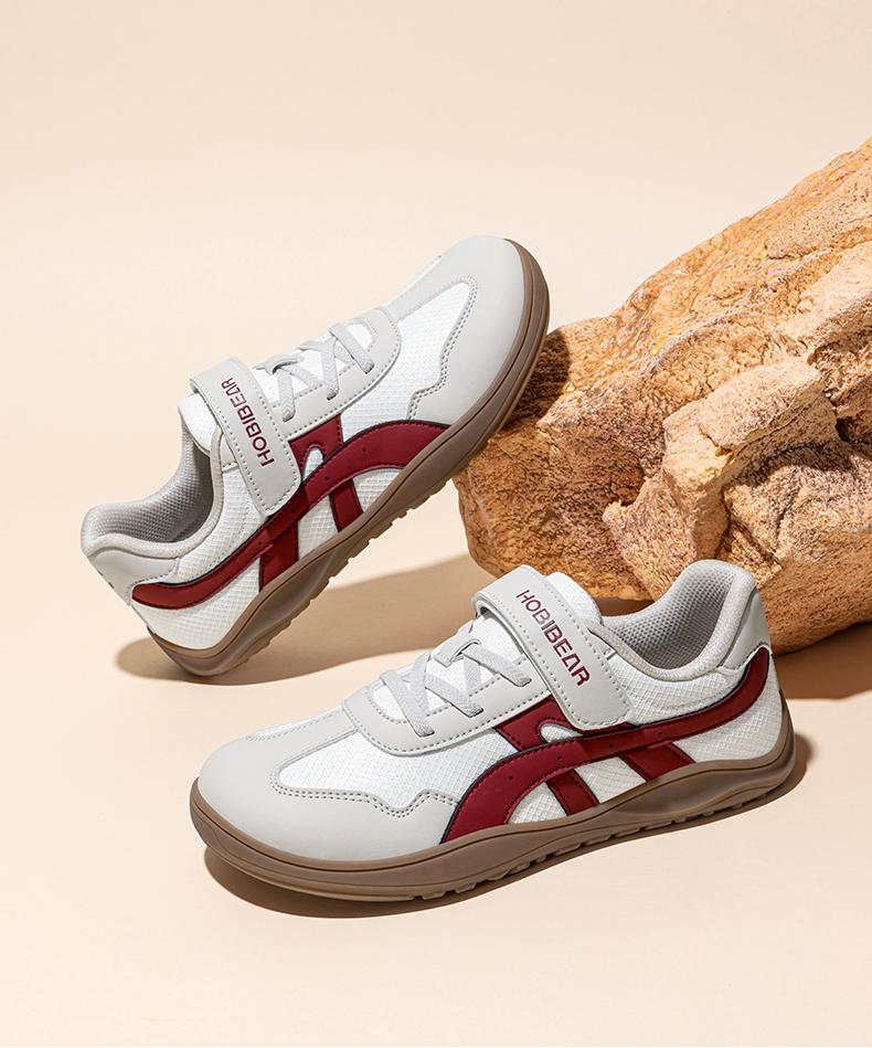 HOBIBEAR Kids Spring/Autumn Wide-Toe Shoes: Comfortable wide-toe design that doesn’t squeeze feet; lightweight, breathable casual athletic shoes for boys and girls
