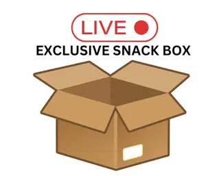 Live Purchase Exclusive - 7PC Asian Snack Box Full Size Items Live Snack Box  Multipack