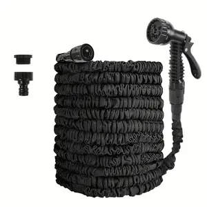 Expandable Garden Hose with High-pressure Sprayer, Heavy Duty Hose, Durable Garden Hose, 3/4 Inch All-season Outdoor Use Garden Hose for Car Wash Lawn Care and Yard Work, Expandable Water Hose