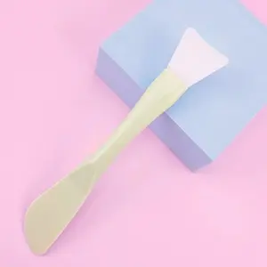 Silicone Mask Brush, Soft and Elastic, Gentle on Skin, Dual-Use for Clay Masks and Cream Masks, Easy to Clean, Reusable, Essential for Home Spa