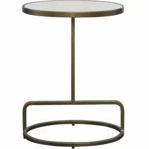 Jessenia Marble Accent Table