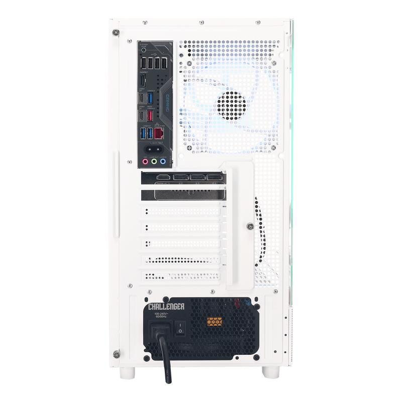 Elite White Prebuilt Gaming PC: Ryzen 9800X3D, RTX 5080, 48GB DDR5, Ready to Ship